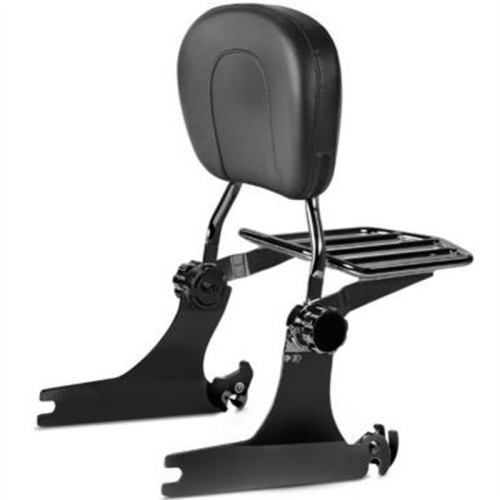RP7771-3023 Adjustable Detachable Sissy Bar Passenger Backrest for Harley Sportster XL Models 2004-2022