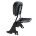 RP7771-3027 Motorcycle Sissy Bar Backrest with Luggage Rack for Harley Sportster XL Models 2004-2022