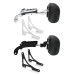 RP7771-3032 Driver&Passenger Sissy Bar for Harley Sportster XL Models 2004-2022
