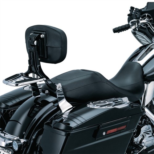 RP7771-3033 Driver&Passenger Sissy Bar for Harley Touring Road King, Road Glide, Street Glide Models 2014-Later