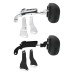 RP7771-3034 Driver&Passenger Sissy Bar for Harley Touring Road King, Road Glide, Street Glide Models 2009-2013