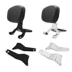 RP7771-3034 Driver&Passenger Sissy Bar for Harley Touring Road King, Road Glide, Street Glide Models 2009-2013