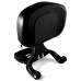 RP7771-3035 Fixed Mount & Adjustable Driver Passenger Backrest for Harley Fat boy FLSTF 2007-2017 Harley Fat Boy Lo FLSTFB 2010-2016