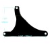 RP7771-3035 Fixed Mount & Adjustable Driver Passenger Backrest for Harley Fat boy FLSTF 2007-2017 Harley Fat Boy Lo FLSTFB 2010-2016