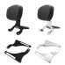 RP7771-3036 Multifunction Driver Passenger Backrest With Folding Luggage Rack for Harley Breakout Models 2013-Later Harley Fat Boy Models 2018-Later