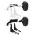 RP7771-3036 Multifunction Driver Passenger Backrest With Folding Luggage Rack for Harley Breakout Models 2013-Later Harley Fat Boy Models 2018-Later
