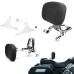 RP7771-3037 Motorcycle Multifunction Driver Passenger Backrest for Harley FLSTC/I Heritage Classic 2003-2017 Harley FLST/I Heritage 2006 Harley FLSTSC/I Heritage Springer Classic 2005-2007