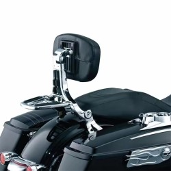 RP7771-3037 Motorcycle Multifunction Driver Passenger Backrest for Harley FLSTC/I Heritage Classic 2003-2017 Harley FLST/I Heritage 2006 Harley FLSTSC/I Heritage Springer Classic 2005-2007