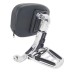 RP7771-3038 Motorcycle Multi Purpose Driver Passenger Backrest With Folding Luggage Rack for Harley Softail Slim Heritage Deluxe 2018-Later