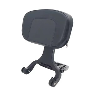 RP7771-3038 Motorcycle Multi Purpose Driver Passenger Backrest With Folding Luggage Rack for Harley Softail Slim Heritage Deluxe 2018-Later