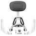 RP7771-3040 Motorcycle Fixed Mount & Multi Purpose Driver Passenger Backrest With Folding Rack for Harley Softail Sport Glide FLSB,Low Rider FXLR,Low Rider S FXLRS,Low Rider ST FXLRST and Low Rider El Diablo FXRST Model 2018-Later
