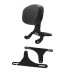 RP7771-3041 Motorcycle Multifunction Driver Passenger Backrest Folding Luggage Rack for Harley Dyna Models 2006-2017(except FLD, FXDF, FXDFSE and '10-'17 FXDWG)