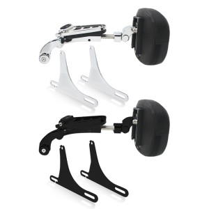 RP7771-3041 Motorcycle Multifunction Driver Passenger Backrest Folding Luggage Rack for Harley Dyna Models 2006-2017(except FLD, FXDF, FXDFSE and '10-'17 FXDWG)