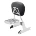 RP7771-3043 Detachable Sissy Bar Backrest with Luggage rack for Harley Softail 2000-2005(except FXSTD)  Harley Softail FL Models 2006-2017(except 07-17 FLS, FLSS, FLSTF, FLSTFB, FLSTFBS, FLSTSE ,FLSTSB and ’06 FLSTFSE) Do Not Fit 200mm Rear Tire Models