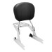 RP7771-3043 Detachable Sissy Bar Backrest with Luggage rack for Harley Softail 2000-2005(except FXSTD)  Harley Softail FL Models 2006-2017(except 07-17 FLS, FLSS, FLSTF, FLSTFB, FLSTFBS, FLSTSE ,FLSTSB and ’06 FLSTFSE) Do Not Fit 200mm Rear Tire Models