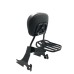 RP7771-3046 Detachable Sissy Bar Backrest with Luggage rack for Harley Sportster XL Models 1994-2003