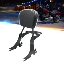 RP7771-3046 Detachable Sissy Bar Backrest with Luggage rack for Harley Sportster XL Models 1994-2003