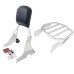 RP7771-3047 Detachable Sissy Bar Backrest with Luggage rack for Harley Sportster XL Models 1994-2003