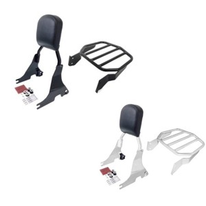 RP7771-3047 Detachable Sissy Bar Backrest with Luggage rack for Harley Sportster XL Models 1994-2003