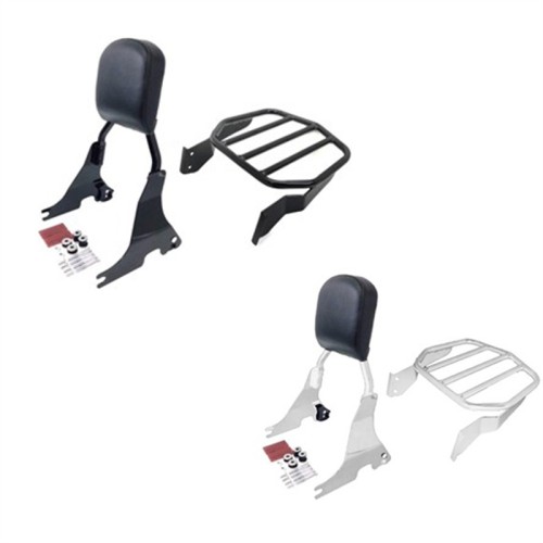 RP7771-3047 Detachable Sissy Bar Backrest with Luggage rack for Harley Sportster XL Models 1994-2003