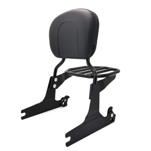 RP7771-3048 Detachable Sissy Bar Backrest with Luggage rack for Harley Softail FLSTF FLSTFB FLSTFBS FLSTSB FLSTSE FXSTC 2007-2017 Harley Softail FLSTFSE 2006