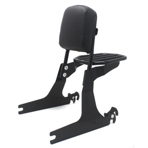 RP7771-3052 Detachable Sissy Bar Backrest with Luggage rack for Harley Davidson Dyna models  2002-2005(Except FXDF FXDFSE FXDXT and FXDWG)
