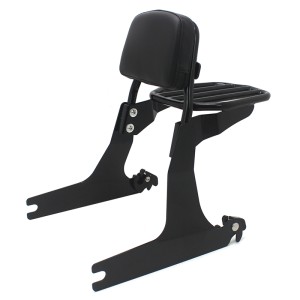 RP7771-3053 Detachable Sissy Bar Backrest with Luggage rack for Harley Davidson Dyna models  2002-2005(Except FXDF FXDFSE FXDXT and FXDWG)