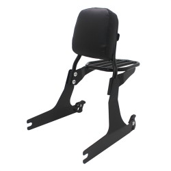 RP7771-3055 Detachable Sissy Bar Backrest with Luggage rack for Harley Dyna Models 2006-2017 (except FXDF, FXDFSE and 2010-2017 FXDWG 2012-2017 DYNA FLD）