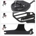 RP7771-3055 Detachable Sissy Bar Backrest with Luggage rack for Harley Dyna Models 2006-2017 (except FXDF, FXDFSE and 2010-2017 FXDWG 2012-2017 DYNA FLD）