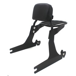 RP7771-3056 Detachable Sissy Bar Backrest with Luggage rack for Harley Dyna Models 2006-2017 (except FXDF, FXDFSE and 2010-2017 FXDWG 2012-2017 DYNA FLD) RP7771-3056 Detachable Sissy Bar Backrest with Luggage rack for Harley Dyna Models 2006-2017 (except FXDF, FXDFSE and 2010-2017 FXDWG 2012-2017 DYNA FLD)