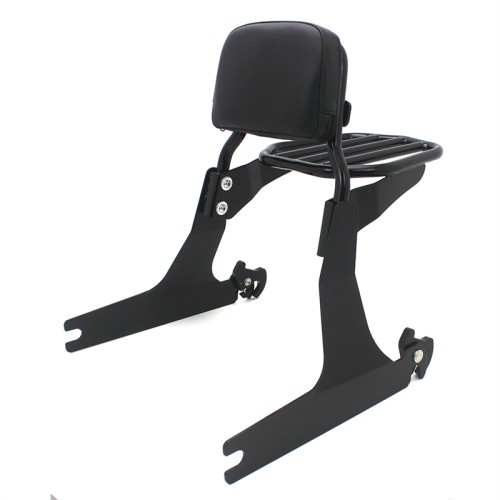 RP7771-3056 Detachable Sissy Bar Backrest with Luggage rack for Harley Dyna Models 2006-2017 (except FXDF, FXDFSE and 2010-2017 FXDWG 2012-2017 DYNA FLD）