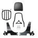 RP7771-3058 Detachable Sissy Bar Backrest with Luggage rack for Harley Sportster XL Models 2004-2022