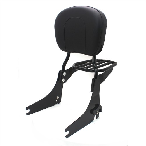 RP7771-3059 Detachable Sissy Bar Backrest with Luggage rack for Harley Dyna FLD MODELS 2012-2017