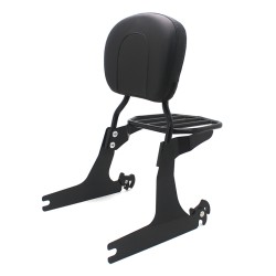 RP7771-3061 Detachable Sissy Bar Backrest with Luggage rack for Harley DYNA FXDF FXDWG 2010-2017  Harley DYNA FXDFSE Models 2010