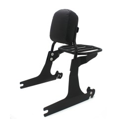 RP7771-3062 Detachable Sissy Bar Backrest with Luggage rack for Harley DYNA FXDF FXDWG 2010-2017  Harley DYNA FXDFSE Models 2010