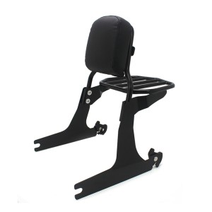 RP7771-3062 Detachable Sissy Bar Backrest with Luggage rack for Harley DYNA FXDF FXDWG 2010-2017  Harley DYNA FXDFSE Models 2010