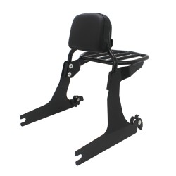 RP7771-3063 Detachable Sissy Bar Backrest with Luggage rack for Harley DYNA FXDF FXDWG 2010-2017  Harley DYNA FXDFSE Models 2010