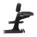 RP7771-3063 Detachable Sissy Bar Backrest with Luggage rack for Harley DYNA FXDF FXDWG 2010-2017  Harley DYNA FXDFSE Models 2010