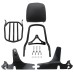 RP7771-3066 Detachable Sissy Bar Backrest with Luggage rack for Harley Softail Heritage FLST 2006 Harley Softail Heritage Classic FLSTC 2000-2017 Harley Softail Heritage Springer FLSTS 2000-2003 Harley Softail Springer Classic FLSTSC 2005-2007