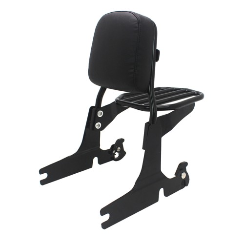 RP7771-3066 Detachable Sissy Bar Backrest with Luggage rack for Harley Softail Heritage FLST 2006 Harley Softail Heritage Classic FLSTC 2000-2017 Harley Softail Heritage Springer FLSTS 2000-2003 Harley Softail Springer Classic FLSTSC 2005-2007