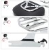 RP7771-3068 Detachable Sissy Bar Backrest with Luggage rack for Harley Softail Breakout FXSB FXSBSE 2013-2017 Harley Softail Breakout FXSE 2016-2017