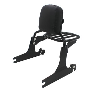 RP7771-3069 Detachable Sissy Bar Backrest with Luggage rack for Harley Softail Breakout FXSB FXSBSE 2013-2017 Harley Softail Breakout FXSE 2016-2017