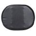 RP7780-1001B Motorcycle Sissy Bar Backrest Cushion Pad for Harley Custom  Choppers Touring Crusier