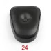 RP7780-1005B Motorcycle Sissy Bar Backrest Cushion Pad for Harley Custom  Choppers Touring Crusier