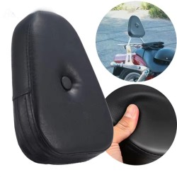 RP7780-1005B Motorcycle Sissy Bar Backrest Cushion Pad for Harley Custom  Choppers Touring Crusier