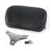 RP7780-1009 Motorcycle Sissy Bar Backrest Bagger Cushion Pad for Harley Davidson Touring Road King   Sportster Dyna Softail