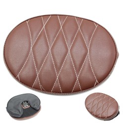 RP7780-1010 Motorcycle Driver Sissy Bar Backrest Cushion Pad for Harley Touring Sportster Dyna Fat Bob