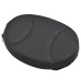 RP7780-1011B Motorcycle Driver Sissy Bar Backrest Cushion Pad for Harley Touring Sportster Dyna Fat Bob