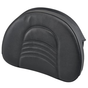RP7780-1012B Motorcycle Driver Sissy Bar Backrest Cushion Pad for Harley Touring Sportster Dyna Fat Bob