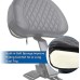RP7780-1013B Motorcycle Driver Sissy Bar Backrest Cushion Pad for Harley Touring Sportster Dyna Fat Bob